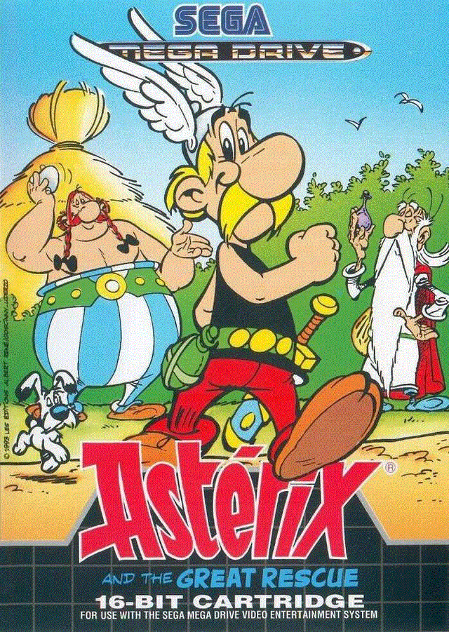 Asterix and the Great Rescue - игра для сега, sega mega drive (Genesis) Asterix and the Great Rescue - игра для sega